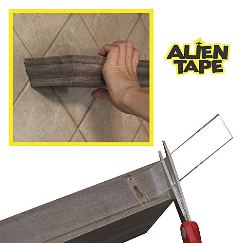 ALIEN TAPE Double Sided Tape Heavy Duty, Nano Tape, Double Sided Mounting Tape, Heavy Duty Double Sided Tape for Walls, Wall Tape, Clear Adhesive Tape for Poster Photo Wall Décor As Seen on TV 30 Feet - size: (3 Rolls - 30 Feet)