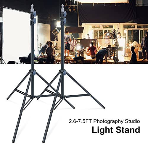 LINCO Lincostore Zenith 7 feet/225cm Photo Studio Light Stands Set of Two for HTC Vive VR, Video, Portrait, and Product Photography