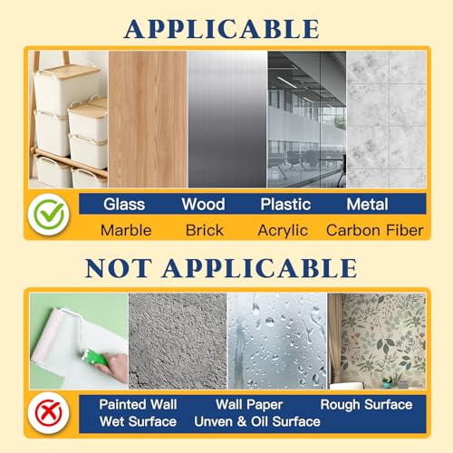 100Pcs Adhesive Glue Stick Dots Double Sided Sticky Tack Removable - Clear Museum Mounting Putty No Damage for Wall Decor, Figurine, Poster, No Trace Dots - Strong Adhesive Dots for Balloon & Crafts