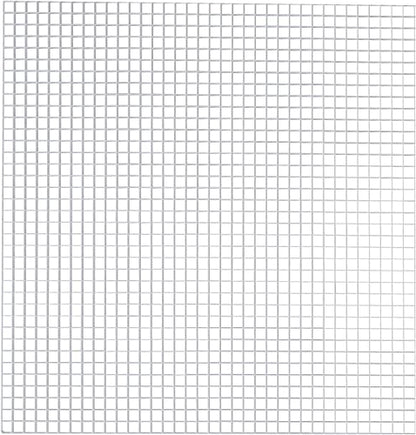 KASTLITE Egg Crate Panel 1-Pack in White | Polystyrene | 23 5/8” x 23 5/8" with 1/2" x 1/2" x 3/8" Cell Size | Manufactured by American Louver | Ceiling Light Covers, HVAC Grilles, Aquarium Eggcrates - color: White