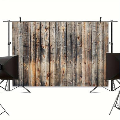 7x5ft Brown Wood Backdrop for Photography Retro Wood Wall Background Newborn Baby Kids Pet Food Photo Shoot Studio Props