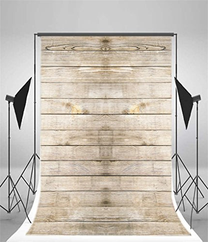 AOFOTO 5x7ft Wood Grain Wall Photography Backgrounds Artistic Backdrops Hardwood Floors Kid Baby Toddler Newborn Girl Boy Adult Man Portrait Nostalgic Photo Shoot Studio Props Video - size: 5x7ft