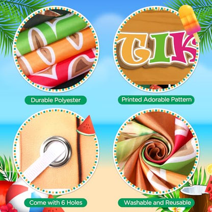 Tiki Bar Hut Banner Hawaiian Aloha Banner Tiki Bar Photo Booth Props Luau Party Backdrop Tropical Beach Hut Design Photo Background for Summer Hawaiian Pool Beach Luau Party Decor Supplies