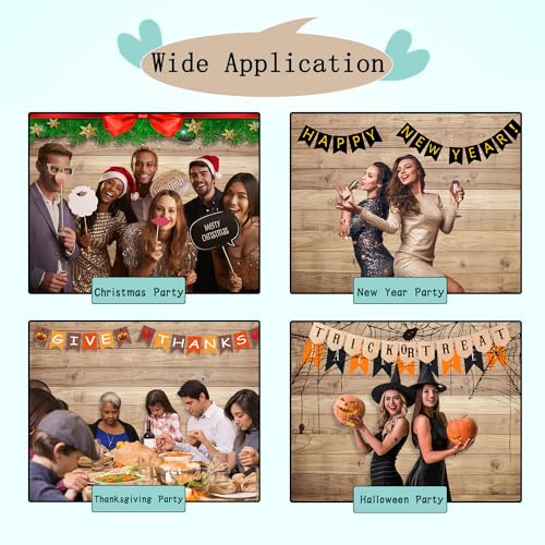 10x8 ft Wood Backdrop for Photography– Vinyl Wooden Panel Photography Background, Brown Wooden Backdrop for Birthday, Baby Shower, Wedding, Party, Portrait & Video Photoshoot Supplies - size: 10x8FT