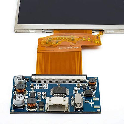 TFT LCD Display RGB LCD Display Module Kit Monitor Screen for Car AV Digital Photo Frame Multi-Function Car-Styling (3.5 inch Screen)