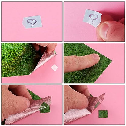 Scrapbook ADHESIVES by 3L Mounting Squares Permanent, White
