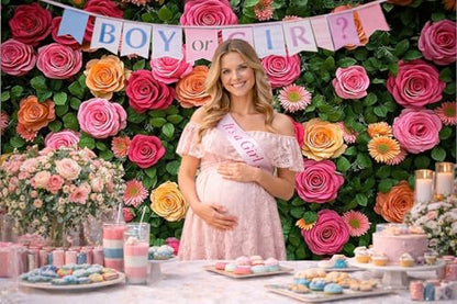 Floral Backdrop for Photography Mother's Day Backdrop Wedding Backdrops Spring Flower Photography Backdrop Backdrops for Photographers Studio Props 10X8FT 049 - size: 10 X 8ft