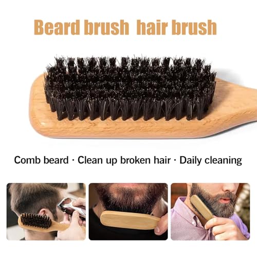 FUNAN Hair Finishing Stick Hair Wax Stick with Brush Works Better When Paired Together - size: 2.12 Ounce (Pack of 4)
