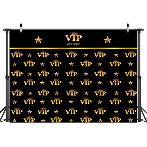 9x6FT VIP Photography Backdrop Red Carpet Event Backdrop for Star Catwalks Stage Photography Background Cine Film Show Booth Celebrity Activity Portrait Party Banner Wallpaper - size: 9x6ft