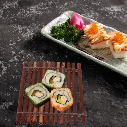 Ipetboom Sashimi Plate 13x18cm Unique Sushi Decoration Food Photography Backdrop Seafood Platter Display for Sushi Restaurant