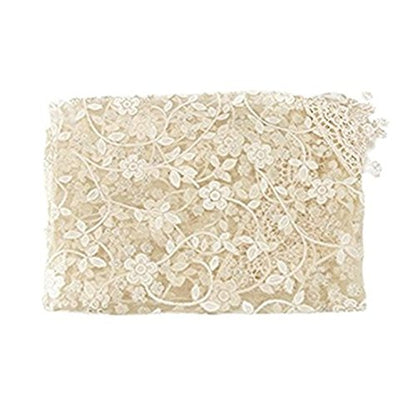Luxury Newborn Boy Girl Baby Photography Props Wrap Lace Yarn Cloth Blanket (Beige) - color: Beige