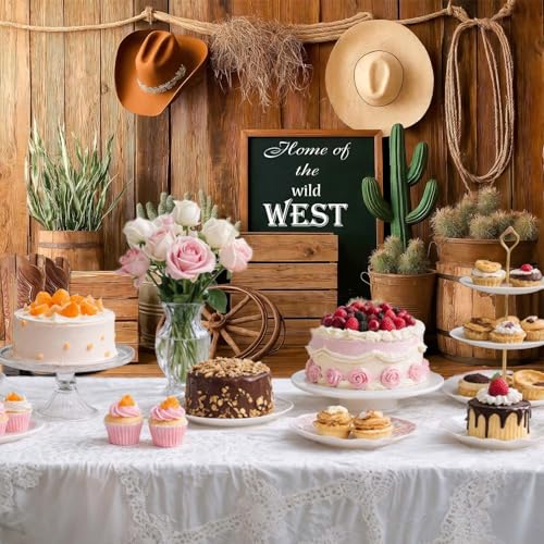 Wathon Retro Wild West Cowboy Backdrop for Photography Southwest Country Ranch Wooden Wall Photo Backdrop Western Retro Rustic Texas Photo Background Booth Video Studio Props 5X3FT - color: Wooden Wall, size: 5X3FT