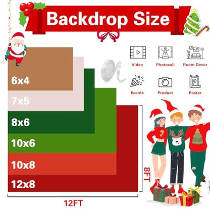 Winter Scene Backdrops 8x6 FT Wonderland Snowflake Photography Background Bokeh Glitter White Snow Forest Christmas Party Backdrop Dec Tree Landscape Kids Photobooth Photo Studio Props - color: White-Road, size: 8x6 FT