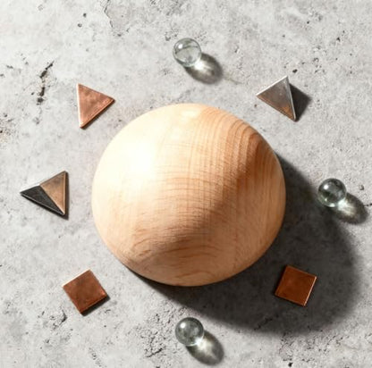 Natural Half Wooden Balls, Unfinished Beech Wood Hemisphere, Semicircle Smooth Wood Spheres for Crafts, DIY Projects and Home Decor, No Hole(Size:3cm（15pcs）) - size: 3cm（15pcs）