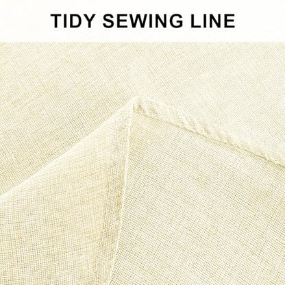 Hiasan Round Tablecloth 30 Inch Linen - Wrinkle and Stain Resistant Washable Polyester Fabric Table Cloth for Dining Room Kitchen Party, Champagne - color: Champagne, size: 30" (Round)