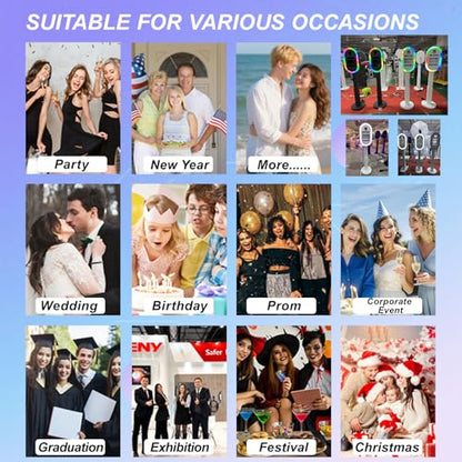 Soft-Light Umbrella Photo Booth Shell Compatible with iPad Tablet 10.2''-13'' Selfie Protable iPad Photo Booth Machine with Flight Case for Parties Wedding (White, Machine+Camera) - color: White, size: Machine+Camera