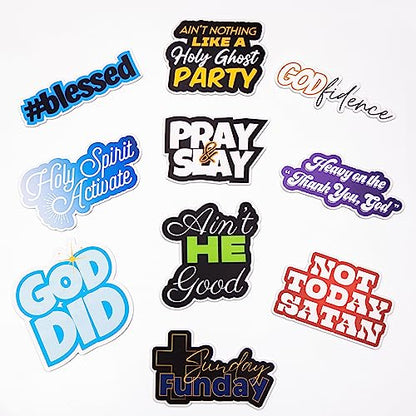 (Church Pack) Elevate Your Photo Booth Experience with Durable & Waterproof Photo Booth Props - Perfect for Weddings, Birthdays, & Photo Booth Businesses - PVC Foamboard Photo Props - color: Church Pack