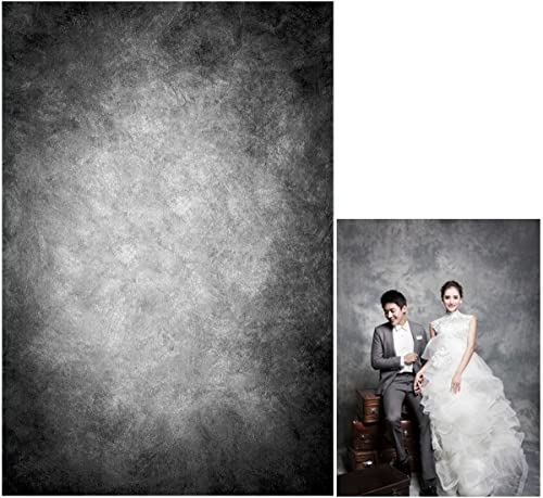 8x10ft Abstract Black Gray Portrait Photography Backdrops Photo Studio Prop Background for Children Adult - color: TT-S0308, size: 8x10ft