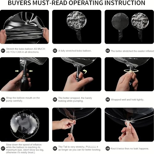 10pcs Transparent Bubble Balloon Garland Kit, Ideal for Birthdays, Weddings, Christmas, Bridal & Ocean Theme Parties, Perfect as Decor & Photo Props（18inch）