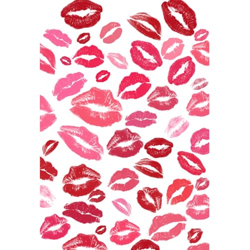 Leyiyi Sexy Lips Backdrop 10x20ft Photography Background Valentine's Day Fashion Make Up Kiss Bridal Shower Wedding Party Banquet Girls Baby Shower Photo Portrait Video Props - size: 10x20ft