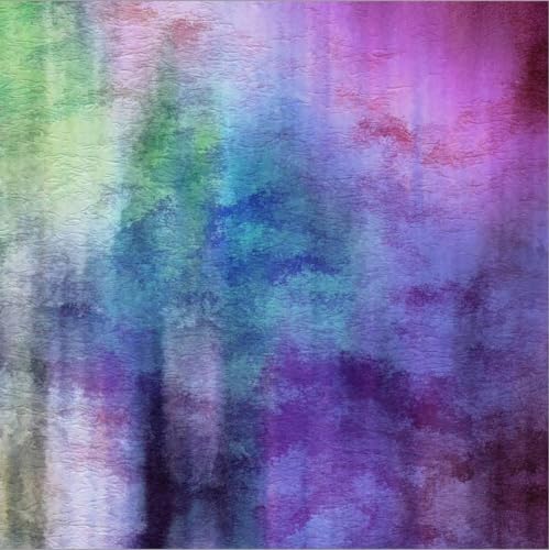 ART.COM Stretched Canvas Print Art Abstract Watercolor Background On Paper Texture In Light Violet And Pink Colors by Irina QQQ, 24" x 24" - color: Stretched Canvas, size: 24L" x 24W", style: Wrapped Canvas