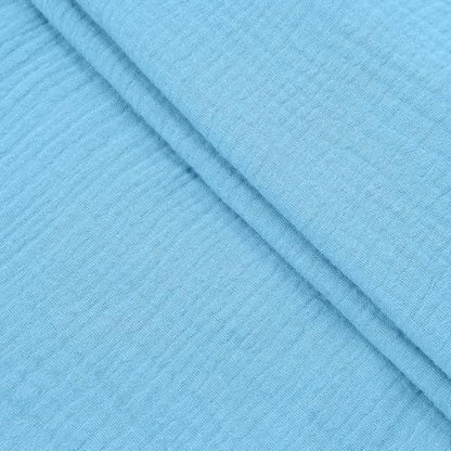 Womens Shirts Cotton Linen v Neck Short Sleeve Blouses Casual Loose Fit Textured Summer Pullovers Daily Wear - color: A01-light Blue, size: XX-Large