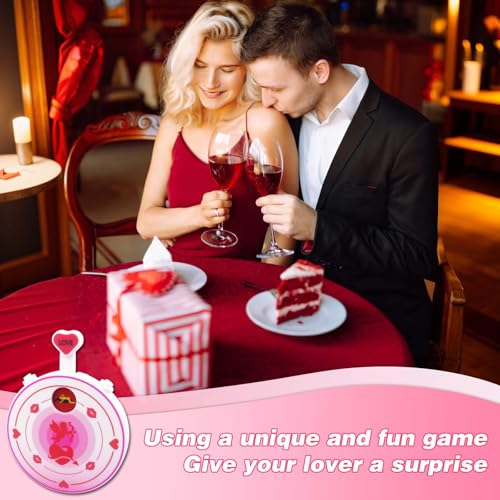 oyeftp Funny Couple Position Selector, Fun Night Dating Decision, Two-Sided Mechanical Date Ideas Night Couple Easter Gifts, Valentine's Day Gift for Couples, Date Night Game for Adults