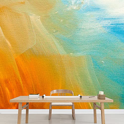 wall26 - Artistic Texture Background - Removable Wall Mural | Self-Adhesive Large Wallpaper - 100x144 inches - color: Artwork - 02, size: 100"x144"