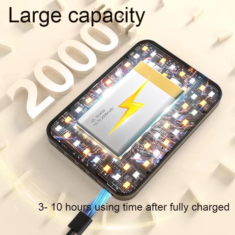 Selfie Light, Rechargeable Phone Light Clip for iPhone, 3 Modes 10-Level Brightness, Portable Light for iPhone, iPad, Laptop, TikTok, Live Stream, Vlog (black-80)