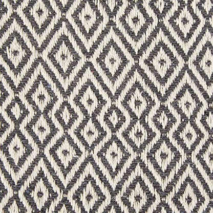 DII Rustic Farmhouse Double Diamond Woven Throw, 50x60, Mineral - color: Mineral