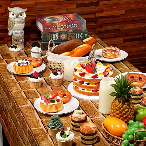 Capoda 6 Pcs 4.5 x 9 Feet Brick Stone Wall Backdrop Brick Wall Tablecloths Magic Wizard Sheet Table Cover Retro Red Backdrop for Wizard Party