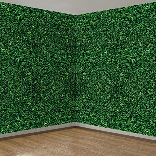 54 x 108 Inches Jumbo Green Leaves Photography Leaf Backdrop 3D Waterproof Tree Leaves Background Photo Booth Prop Green Leaf Tablecloths for Baby Shower Birthday Party Decoration (6 Pieces) - size: 54 X 108 Inches