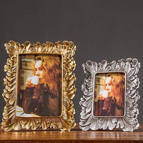 Photo Frame DIY Resin Home Decor Gold Photography Props Wedding Desk Party supplies(1,gold)