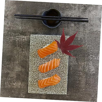 Cabilock 30pcs Natural Maple Leaf Food Decor for Sushi and Sashimi Plating Vacuum Preserved Japanese Style Garnish for Elegant Food Presentation and Photography