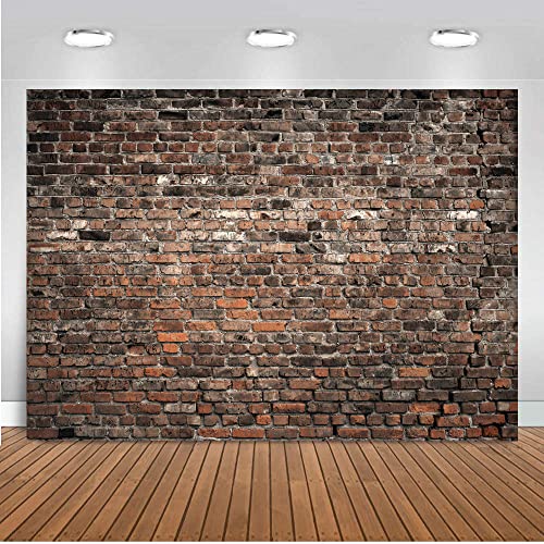 7X5FT Brick Backdrops Retro Red Brick Wall Photo Backdrop Newborn Adult Portrait Photography Background Wallpaper Photo Studio Props Decorative Background DH-262