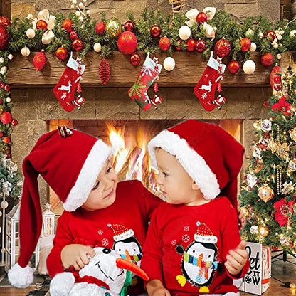 10x10ft Christmas Fireplace Theme Backdrop - Xmas Party Banner & Child Christmas Decoration Background for Family Party - size: 10x10ft