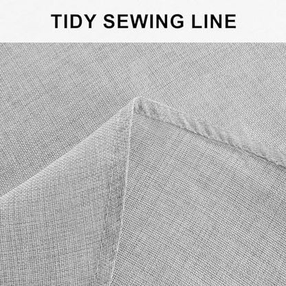 Hiasan Round Table Cloth 30 Inch Linen - Wrinkle and Stain Resistant Washable Polyester Fabric Table Cloth for Dining Room Kitchen Party, Light Grey - color: Light Grey, size: 30" (Round)