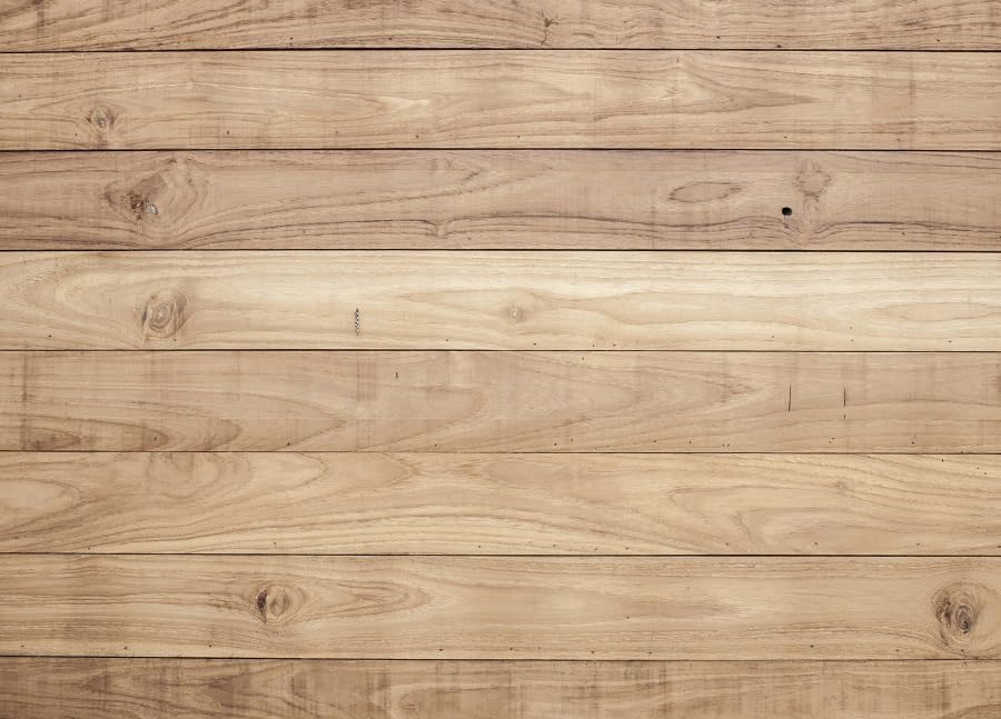 Wood Backdrop 8x6ft Light Brown Vinyl Photo Backdrop Panel Multi-purpose Occasion Type - size: 8x6FT