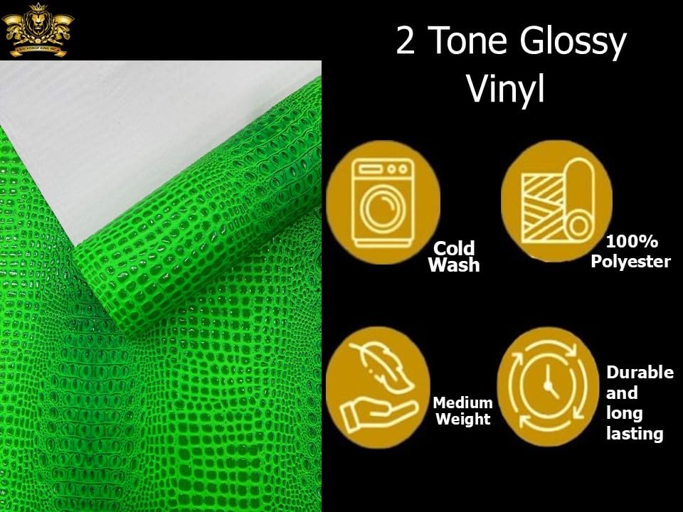 Glossy Two Tone Gator Fake Leather Upholstery, 3D Crocodile Skin Texture Faux Leather PVC Vinyl, 54" Wide (Dark Wine, 36" X 54") - color: Dark Wine, size: 36" X 54"