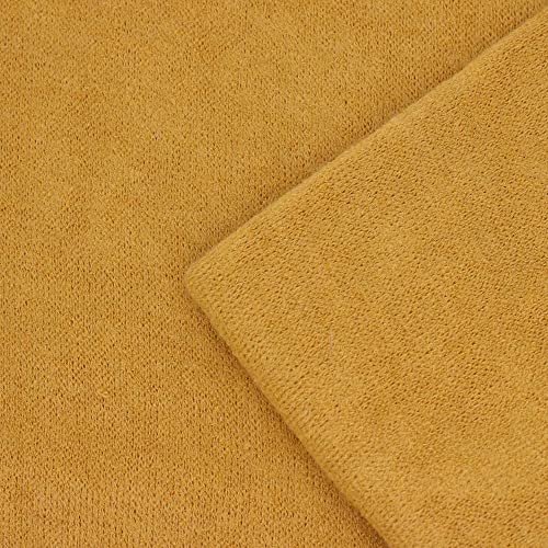 Newborn Photography Props Boys Girls Wrap Baby Photo Props Soft Knit Blanket Cloth (Ginger Yellow) - color: Ginger Yellow