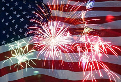 American Flag Photo Backdrop 7x5ft 4th of July Independence Day Photography Backdrops National Flag Day Events Backdrop Memorial Day Backdrops American-Themed Party Photos