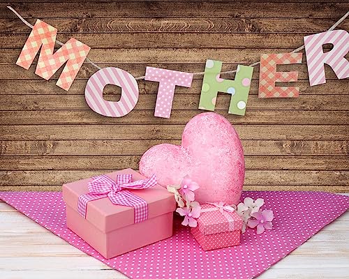 Mixweer Brown Wood Backdrop for Photography Rustic Wooden Photo Backdrop Decorations Retro Wood Wall Background Birthday Party Weeding Backdrop(10 x 8 ft) - size: 10 x 8 ft