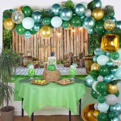 12x10ft Wedding Backdrop for Party Grassland Wood Decorations Fairylight Graden Wedding Outdoor Photography Background Engagement Photo Booth Birthday Baby Shower Graduation Video Shoot - size: 12x10ft
