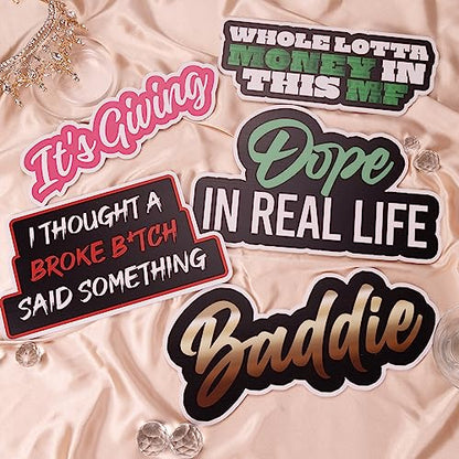 (Lit Pack 3) Elevate Your Photo Booth Experience with Durable & Waterproof Photo Booth Props - Perfect for Weddings, Birthdays, & Photo Booth Businesses - PVC Foamboard Photo Props -10 Pieces per Set - color: Lit Pack 3