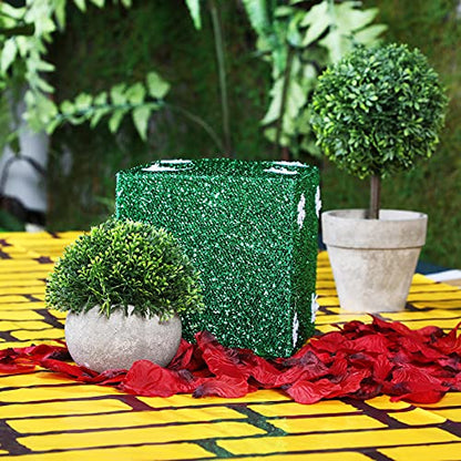 Chuangdi 1 Piece 4.5 x 9 Feet Yellow Brick Costume Wizard Backdrop Princess Decorations Decal Wall Backdrop Brick Wallpaper for Halloween Wizard Princess Cosplay Decorations Supplies