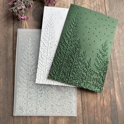 3D Embossing Folders for Card Making, 3Pcs Christmas Elk Snowflakes Flower Plastic Embossing Folders Embossing Folder Craft Card Template for DIY Scrapbooking - color: 3 Pack Christmas