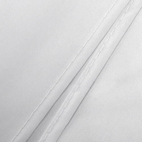 Neewer 1 Yard x 60 Inch/0.9M x 1.5M Polyester White Seamless Diffusion Fabric for Photography Softbox,Light Tent and Lighting Light Modifier - size: 0.9Mx1.5M