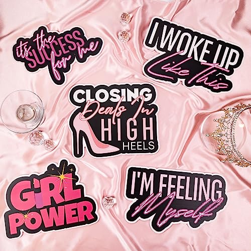 (Women Empowerment Pack) Elevate Your Photo Booth Experience with Our Durable & Waterproof Pack of Signs-Perfect for Weddings, Birthdays, and Photo Booth Businesses - PVC Foamboard Photo Props - color: Women Empowerment Pack