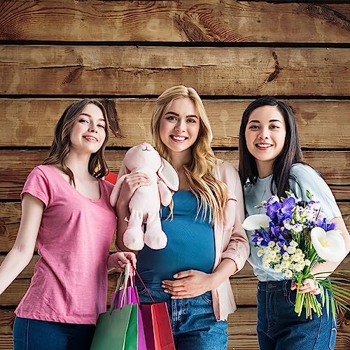 Peryiter Wood Backdrop Wooden Wall Background Rustic Backdrop Durable Polyester Fabric Photography Supplies for Party, Wedding Baby Photoshoot(10 x 8ft,Brown) - color: Brown, size: 10 x 8ft