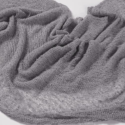Newborn Photography Props Stretch Newborn Photography Wrap Blanket for Baby Boys Girls Posing Photo Shoot Props - color: Stone